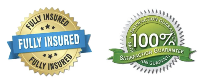 Fully Insured & 100% Satisfaction Guarantee Service